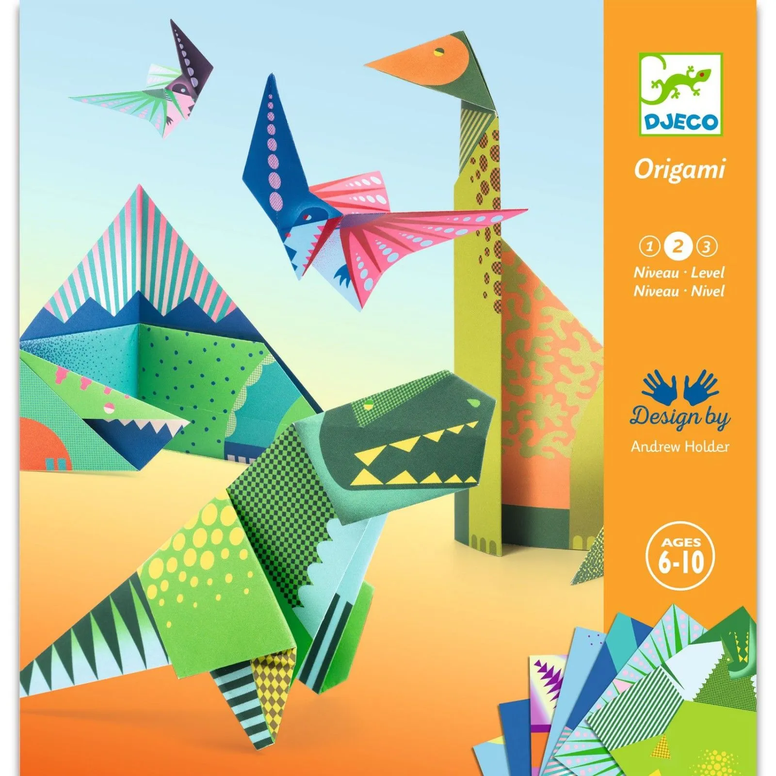 Origami - Dinosaurs - DJE-DJ08758 - DJECO - Origami - Le Nuage de Charlotte