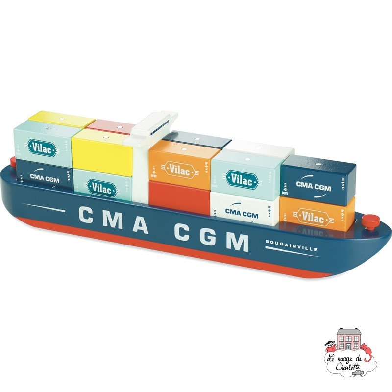 Container Ship Vilacity - VIL-2356 - Vilac - Boats - Le Nuage de Charlotte