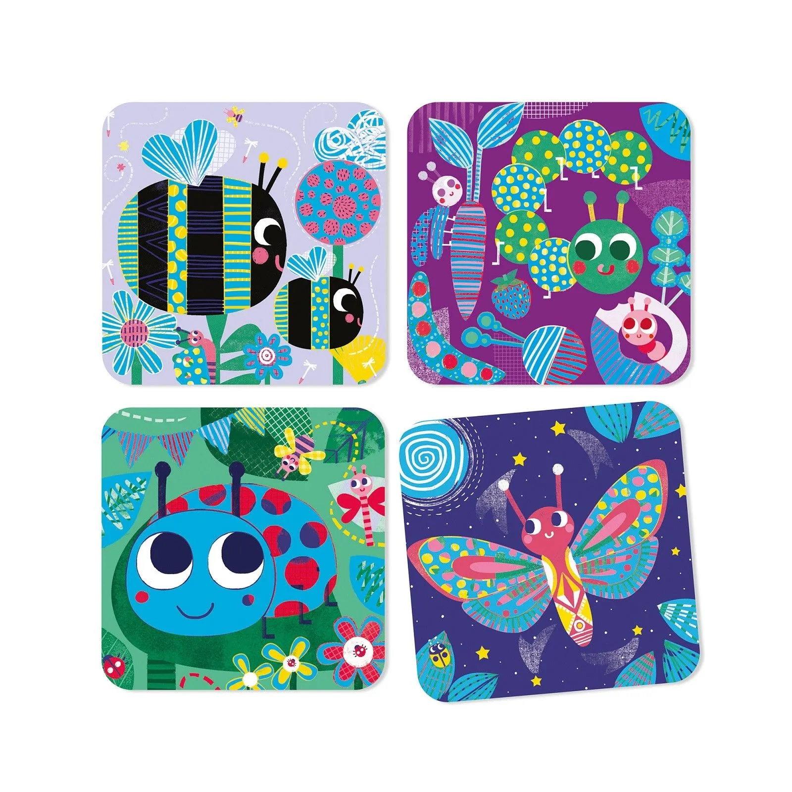 Cartes à gratter - Toutes petites bêtes - DJE-DJ09092 - DJECO - Cartes à gratter - Le Nuage de Charlotte