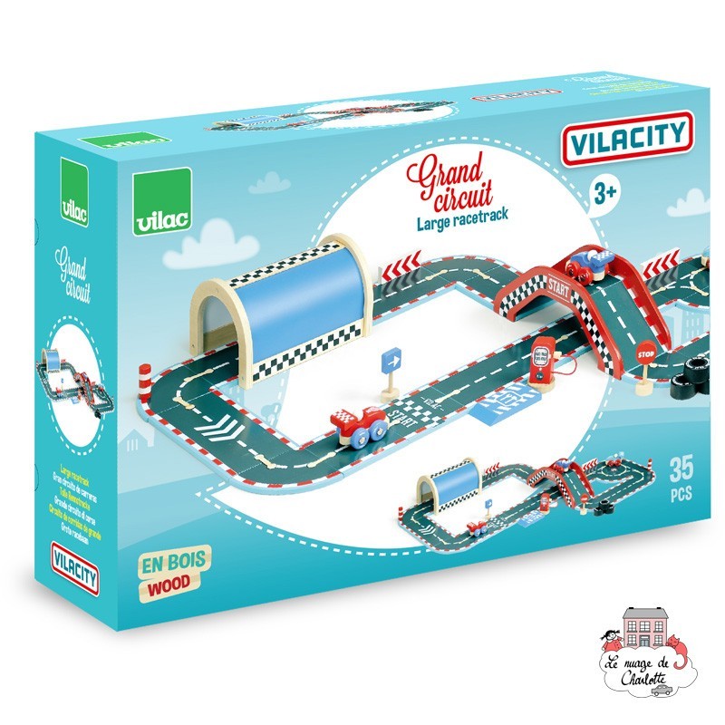 Vilacity Large Race - VIL-2354 - Vilac - Garages and accessories - Le Nuage de Charlotte