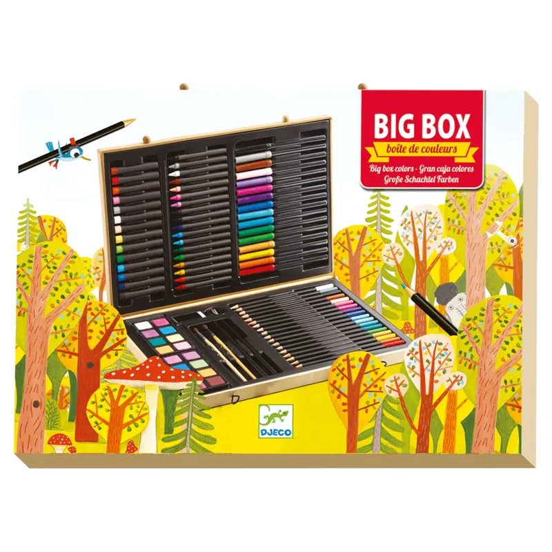Grande boite de couleurs - DJE-DJ09750 - DJECO - Peintures - Le Nuage de Charlotte
