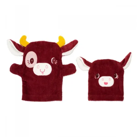 Puppet toilet gloves Rosalie - LILI-83320 - Lilliputiens - Bath Puppet - Le Nuage de Charlotte