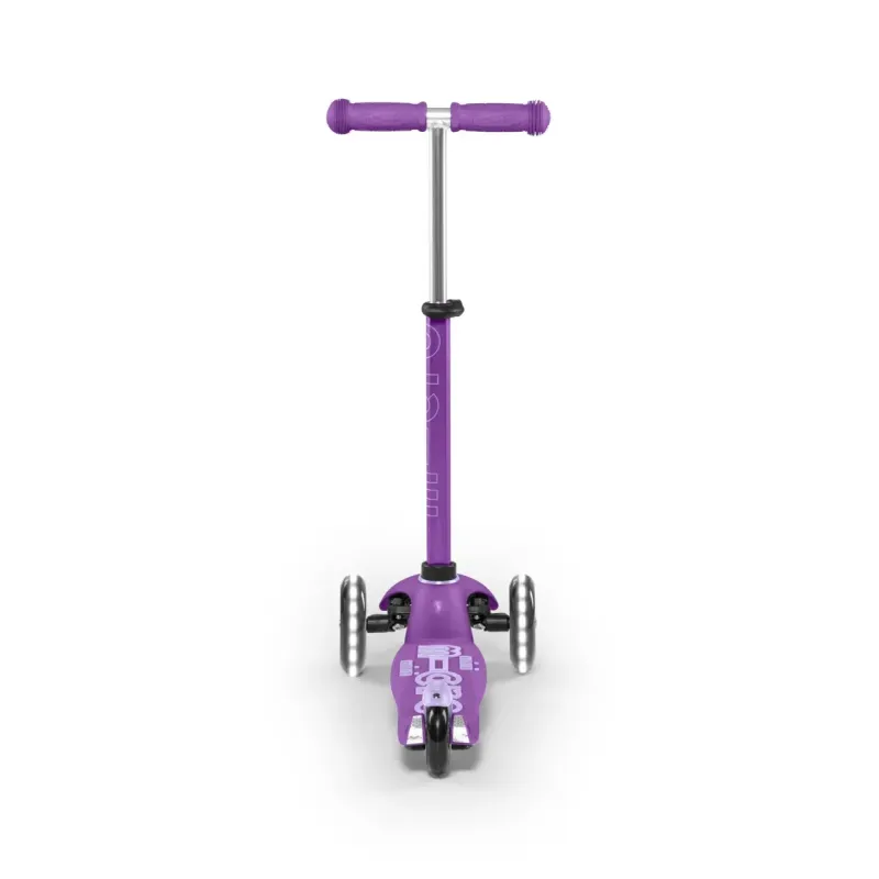 Mini Micro Scooter 3 wheels Deluxe LED - Purple - MICR-MMD141 - Micro Mobility - Scooters, Didicar - Le Nuage de Charlotte