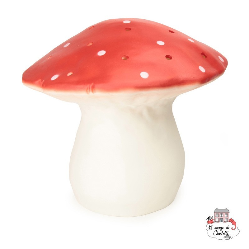 Lamp Large Mushroom - HEIC-360637RED - Heico - Wall and ceilings lights - Le Nuage de Charlotte
