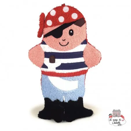 Swash Handpuppet Pirate - EGT-110042 - Egmont Toys - Washcloths, towel, cape, etc ... - Le Nuage de Charlotte
