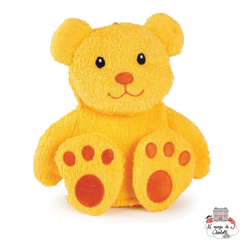 Swash Handpuppet Orange Bear - EGT-110057 - Egmont Toys - Washcloths, towel, cape, etc ... - Le Nuage de Charlotte