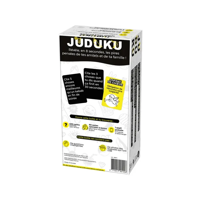 Juduku - ATMG-ATM001G - ATM Gaming - Board Games - Le Nuage de Charlotte
