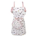 Kitchen apron - Beige pink butterflies - CLEE-BPD41K - Clayre & Eef - Cook like a grown-up - Le Nuage de Charlotte
