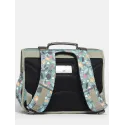 Vintage Fantasy schoolbag 38 cm - Green Flowers - CAME-VIG-CA38-35N - Caméléon - Backpacks - Le Nuage de Charlotte