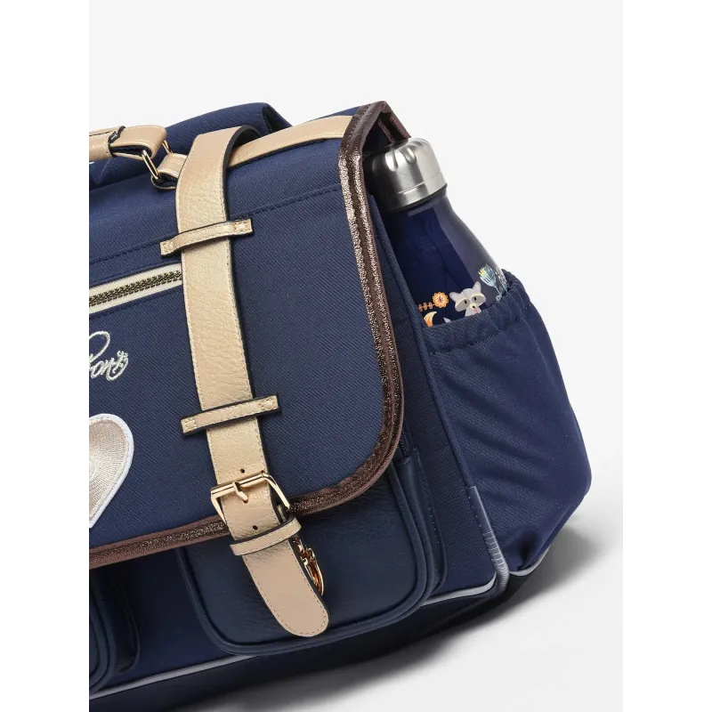 Vintage Fantasy schoolbag 38 cm - Navy Smart - CAME-VIG-CA38-85B - Caméléon - Backpacks - Le Nuage de Charlotte