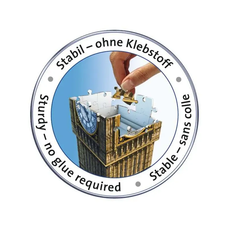 Puzzle 3D - Big Ben [224] - RAV-125548 - Ravensburger - 3D Puzzles - Le Nuage de Charlotte