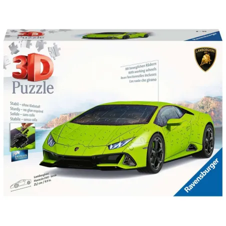 Puzzle 3D - Lamborghini Huracán EVO green [140] - RAV-112999 - Ravensburger - 3D Puzzles - Le Nuage de Charlotte