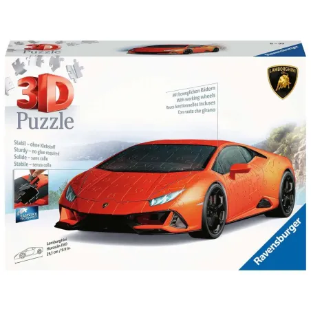 Puzzle 3D - Lamborghini Huracán EVO orange [140] - RAV-112388 - Ravensburger - Puzzles 3D - Le Nuage de Charlotte