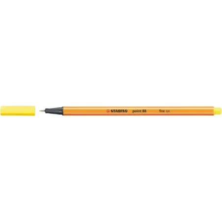 Stabilo point 88 / 24 yellow lemon 0,4 mm - STAB-8824 - Stabilo - Pens, pencils, ... - Le Nuage de Charlotte