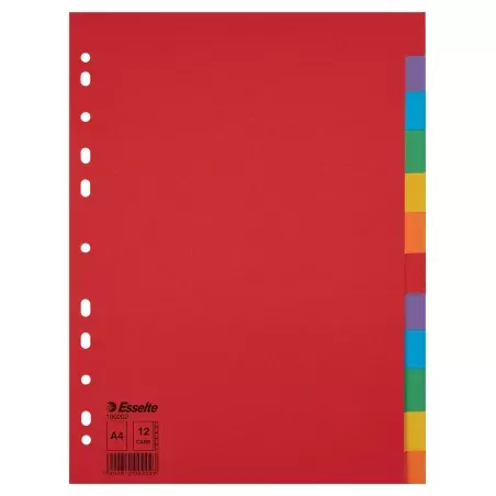 12 A4 dividers - ESSE-100202 - Esselte - Binders - Le Nuage de Charlotte