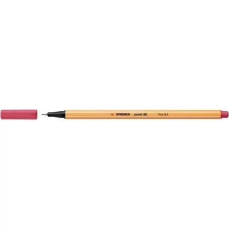Stabilo point 88 / 49 grenadine red 0,4 mm - STAB-8849 - Stabilo - Pens, pencils, ... - Le Nuage de Charlotte