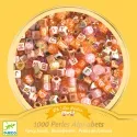 Oh! Les Perles - Alphabet beads, Gold - DJE-DJ00031 - Djeco - Stringing beads - Le Nuage de Charlotte