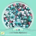 Oh! Les Perles - Alphabet beads, Silver - DJE-DJ00030 - DJECO - Stringing beads - Le Nuage de Charlotte
