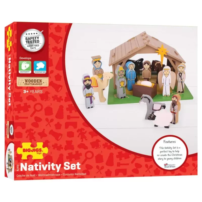 Nativity Set - BIG-BJ352 - Bigjigs - Figures and accessories - Le Nuage de Charlotte