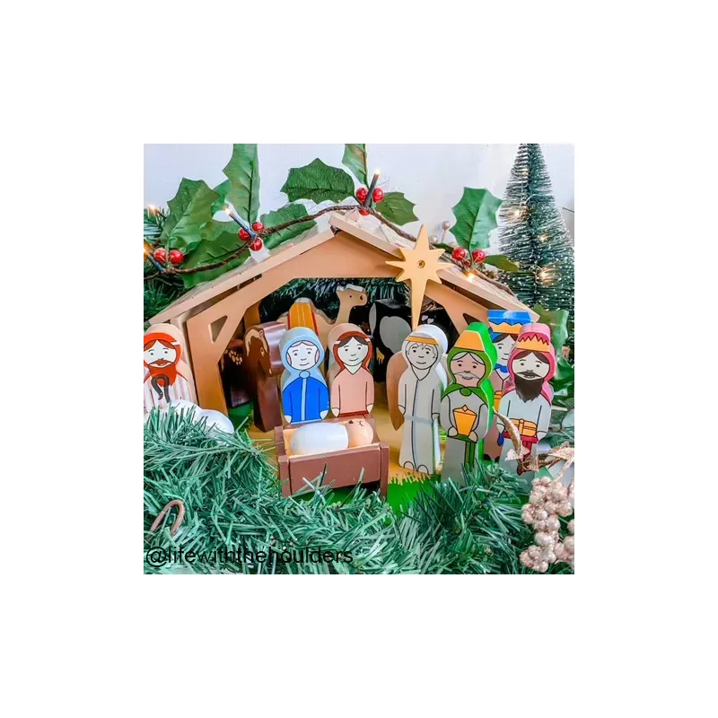 Nativity Set - BIG-BJ352 - Bigjigs - Figures and accessories - Le Nuage de Charlotte
