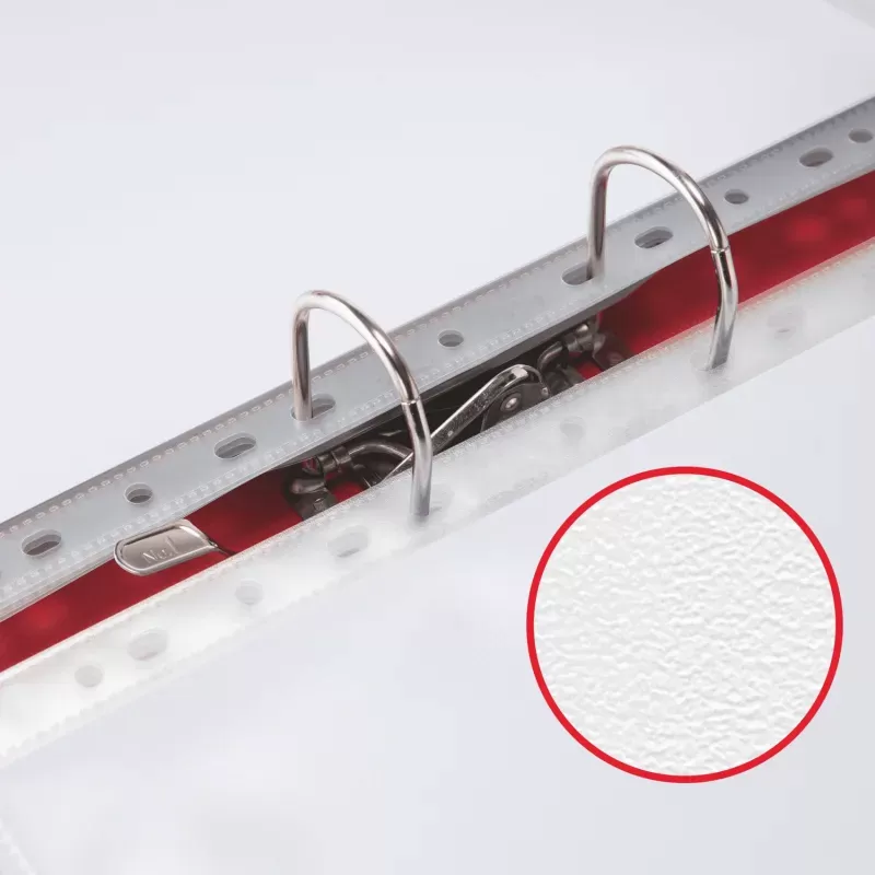 Esselte A4 grained PP perforated pocket, 43µ, x100 - ESSE-56171 - Esselte - Binders - Le Nuage de Charlotte