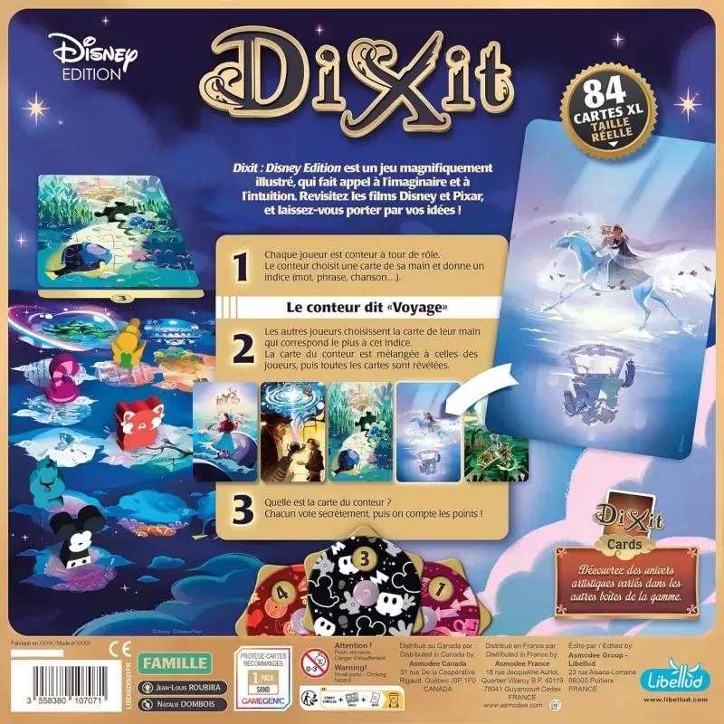 Dixit - Disney Edition - LIB-930144 - Libellud - Board Games - Le Nuage de Charlotte