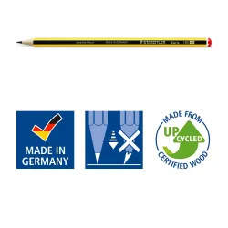 Noris 120 HB graphite pencil - STAE-120-2 - Staedtler - Pens, pencils, ... - Le Nuage de Charlotte
