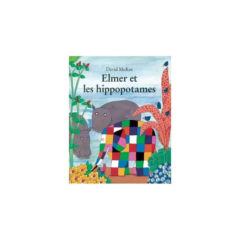 Elmer et les hippopotames - EDL-9782211077965 - L'école des loisirs - Books - Le Nuage de Charlotte