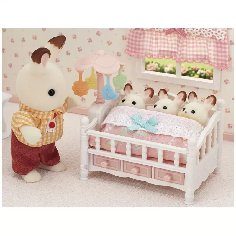 Sylvanian Families - Crib with Mobile - EPO-5534 - Epoch - Sylvanian Families - Le Nuage de Charlotte