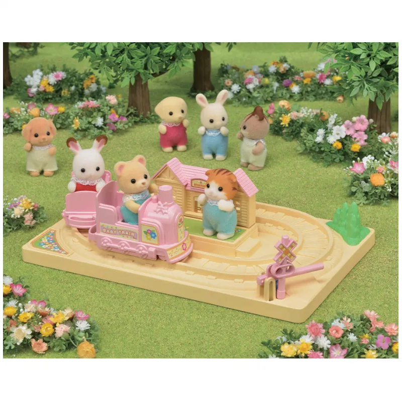 Sylvanian Families - Château Des Bébés Avec Figurine Lapin - Jouet Enfant 3+ - Univers Crèche