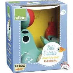 Sea lion pull toy - VIL-7713 - Vilac - Pull Along Toys - Le Nuage de Charlotte
