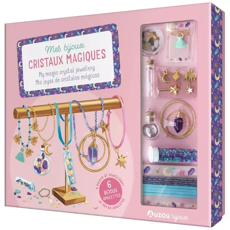 My magic crystal jewellry - AUZ-9791039517614 - Editions Auzou - Jewelry kit - Le Nuage de Charlotte