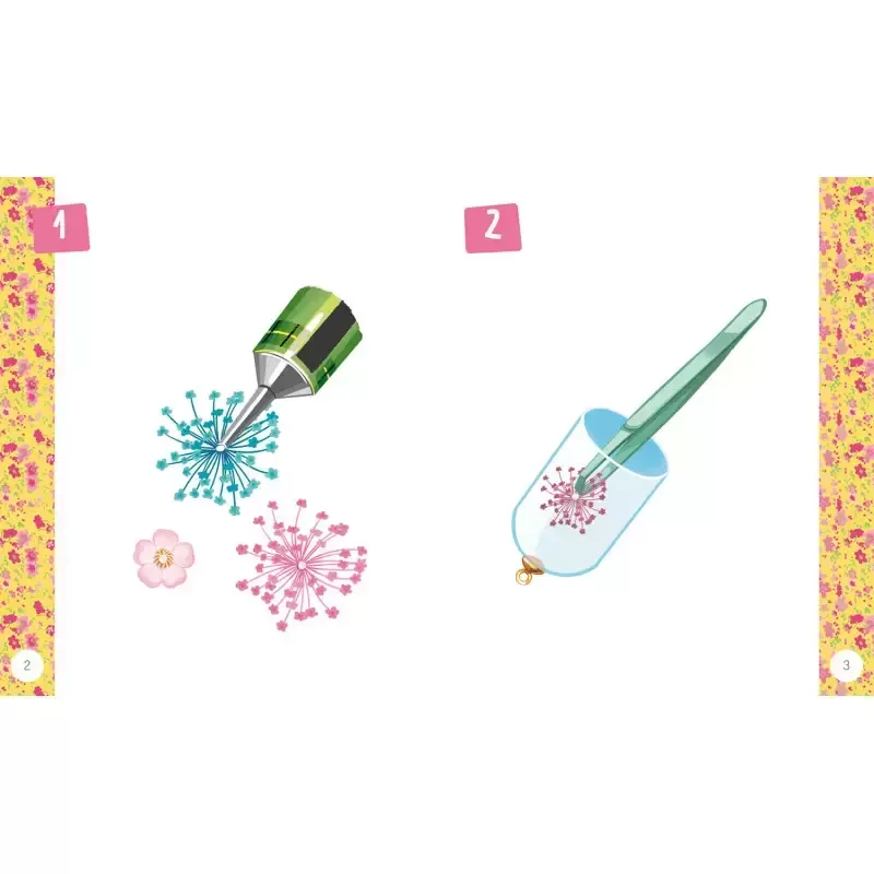 My pressed flowers necklace - AUZ-9791039506199 - Editions Auzou - Jewelry kit - Le Nuage de Charlotte