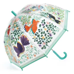 Parapluie Fleurs & oiseaux (medium) - DJE-DD04804 - DJECO - Parapluies - Le Nuage de Charlotte