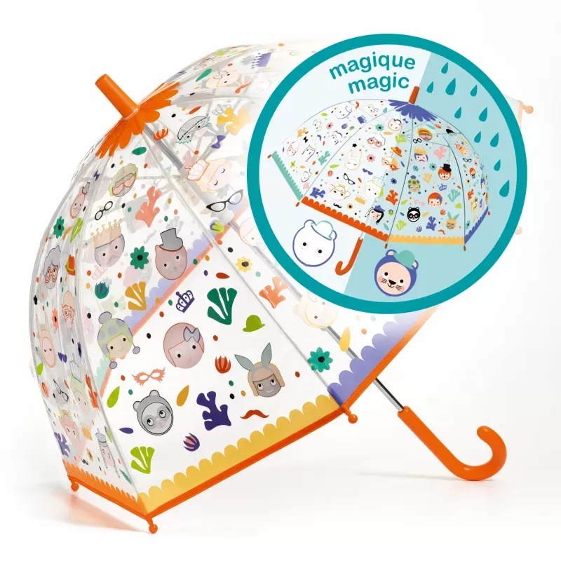 Faces Umbrella (medium) - DJE-DD04709 - DJECO - Umbrella - Le Nuage de Charlotte