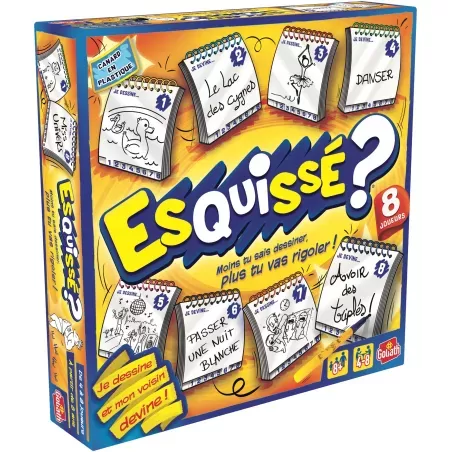 Esquissé? (8 joueurs) - GOL-GL76201-2 - Goliath - Board Games - Le Nuage de Charlotte