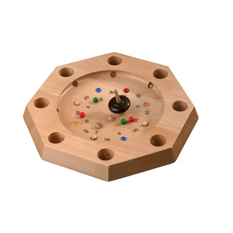 Octagon Tyrolean Roulette, FSC 100% - PHIL-3116 - Philos - Board Games - Le Nuage de Charlotte