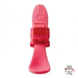 Cuillère repas pour bébé "Camion" rose - OOGS862 - Oogaa - Assiettes et Bols - Le Nuage de Charlotte