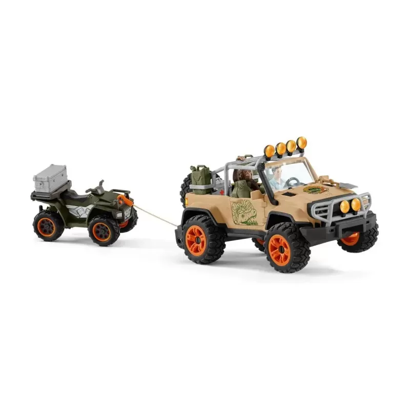 4x4 vehicle with winch - SCH-42410 - Schleich - Figures and accessories - Le Nuage de Charlotte