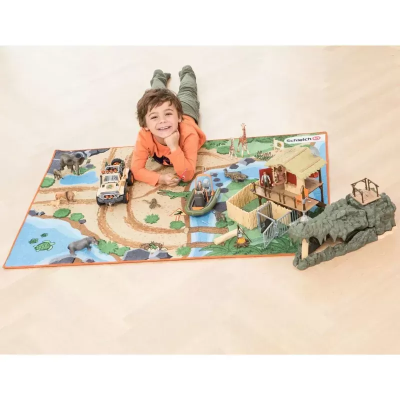 Véhicule tout-terrain avec treuil - SCH-42410 - Schleich - Figurines et accessoires - Le Nuage de Charlotte