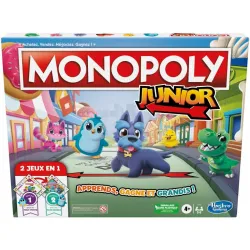Monopoly Junior - HAS-F8562 - Hasbro - Jeux de société - Le Nuage de Charlotte