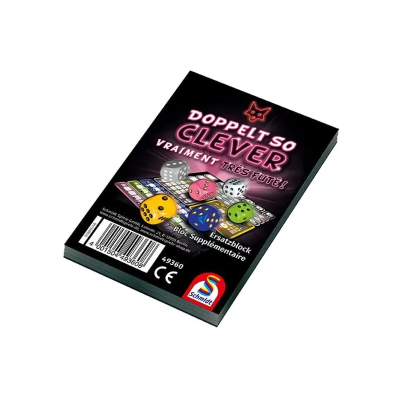 Vraiment Très futé - Game noteook refill - SDT-49360 - Schmidt - Board Games - Le Nuage de Charlotte