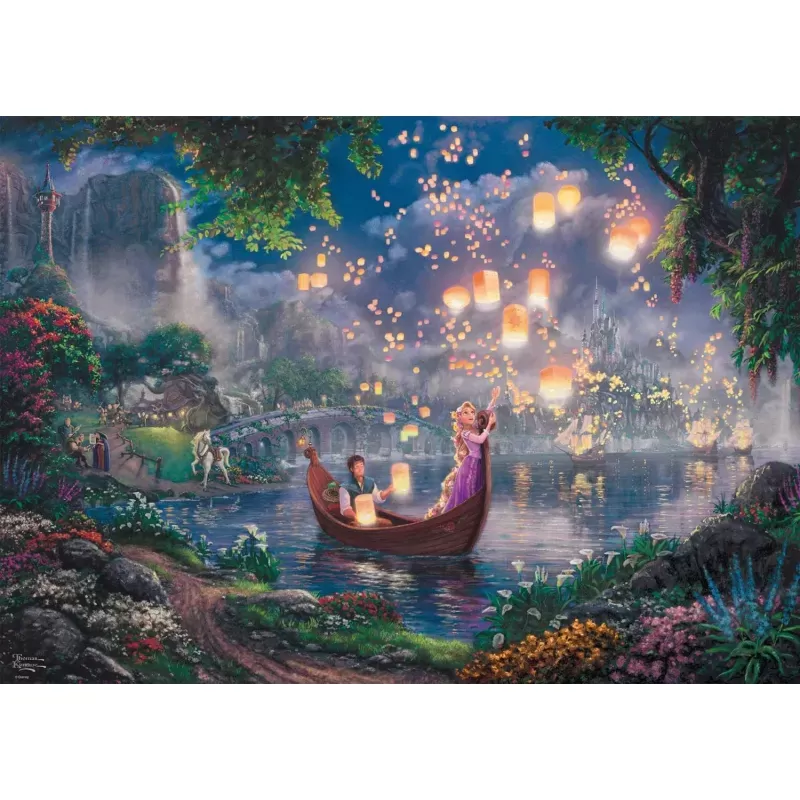Disney - Rapunzel - SDT-59480 - Schmidt - Puzzles for the bigger ones - Le Nuage de Charlotte