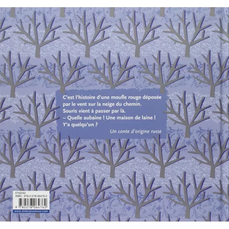 La moufle - DID-9782278064762 - Didier Jeunesse - Books & Music - Le Nuage de Charlotte