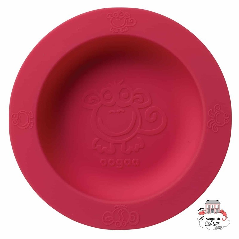 Silicone Pink Bowl - OOG713 - Oogaa - Plates and Bowls - Le Nuage de Charlotte