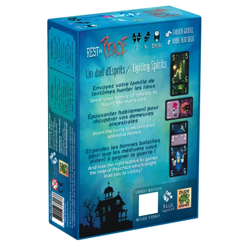 Rest in Peace (R.I.P.) - BLC-BLUE009 - Blue Cocker - Board Games - Le Nuage de Charlotte