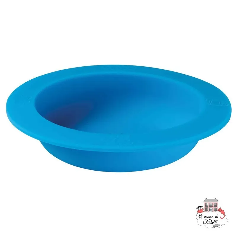 Silicone Blue Bowl - OOG714 - Oogaa - Plates and Bowls - Le Nuage de Charlotte