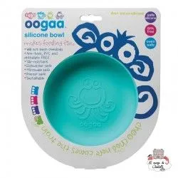 Silicone Aqua-Blue Bowl - OOG718 - Oogaa - Plates and Bowls - Le Nuage de Charlotte