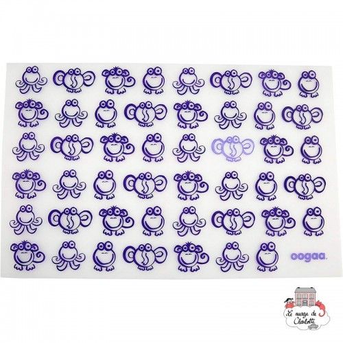 Purple Silicone Placemat - OOG603 - Oogaa - Placemats - Le Nuage de Charlotte