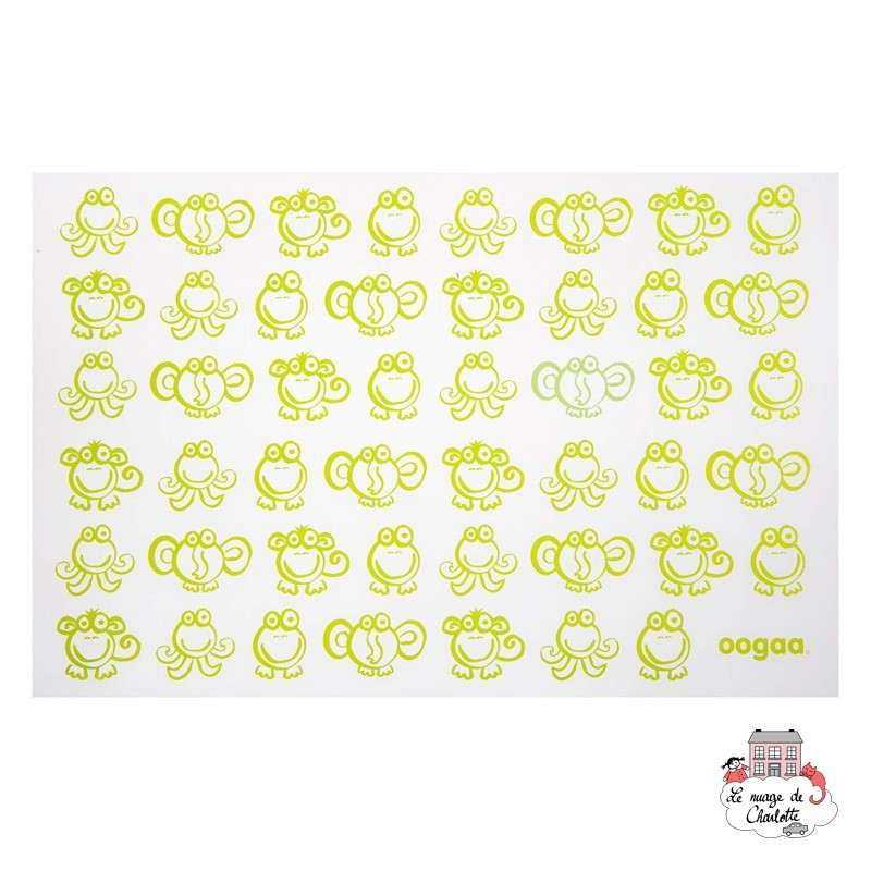 Green Silicone Placemat - OOG602 - Oogaa - Placemats - Le Nuage de Charlotte